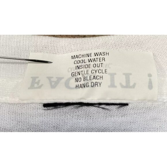 Vintage Dina Michaels Las Vegas Graphic White T-Shirt Carol Joseph Design Womens - Picture 14 of 16